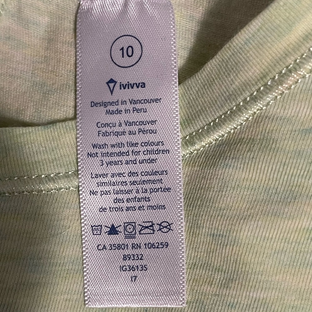 Ivivva In Rhythm Tee 10 - Picture 3 of 3